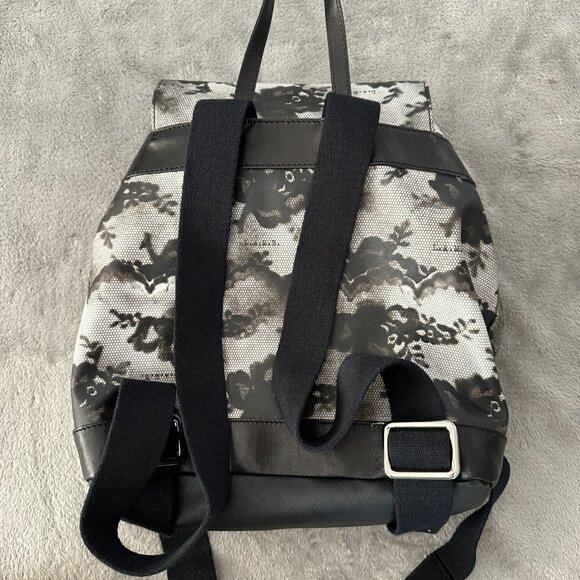 L.A.M.B. Gwen Stefani Clandon Backpack Rare Lace Print Bag Handbag Purse - Picture 6 of 8